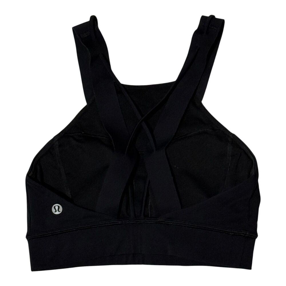Lululemon Strong At Heart Bra 4 MultiStrap Crossback Sport Athletic Yoga C/D Cup